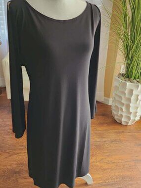 Analee + Hope Black Long Sleeve Dress
